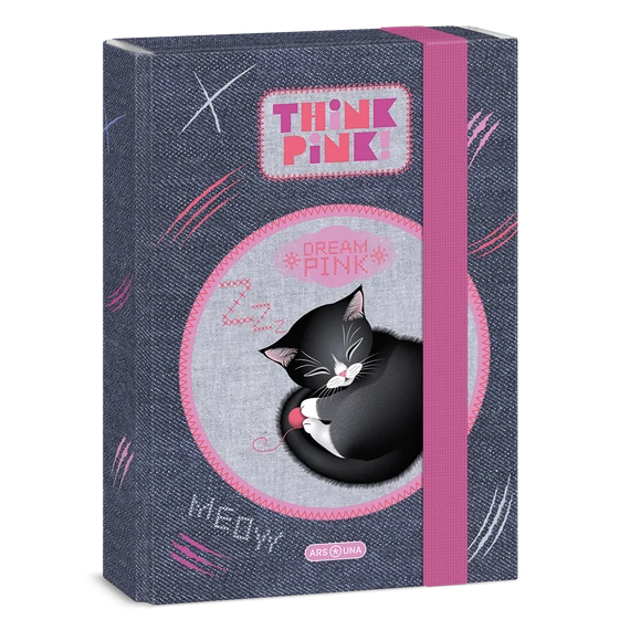 Ars Una Think Pink A/5 füzetbox
