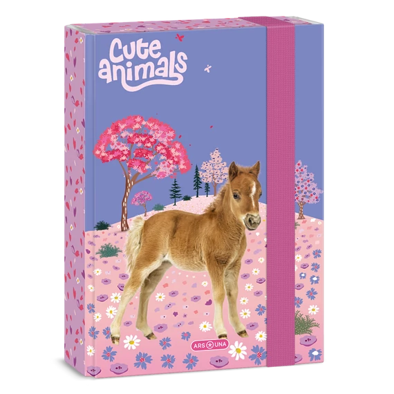 Ars Una Cute Animals-Horse A/5 füzetbox