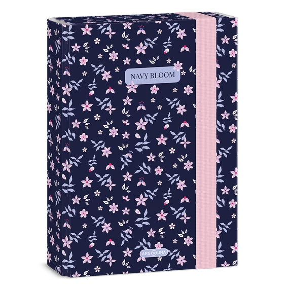 Ars Una Navy bloom A/5 füzetbox