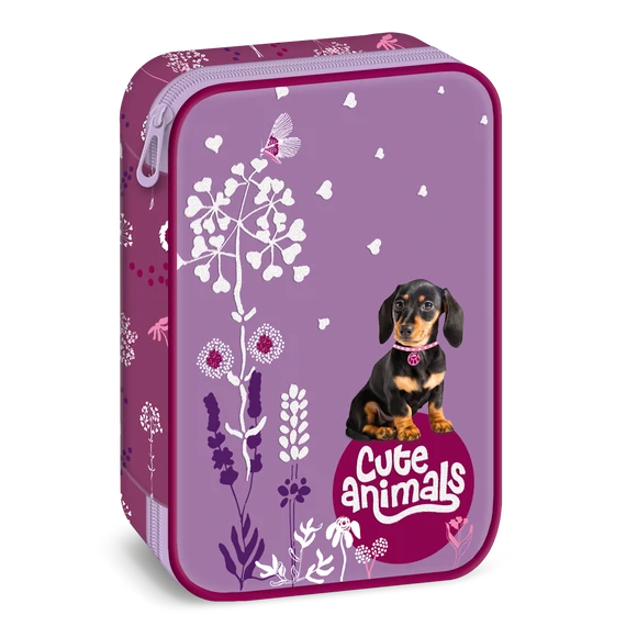 Ars Una Cute Animals-puppy többszintes tolltartó