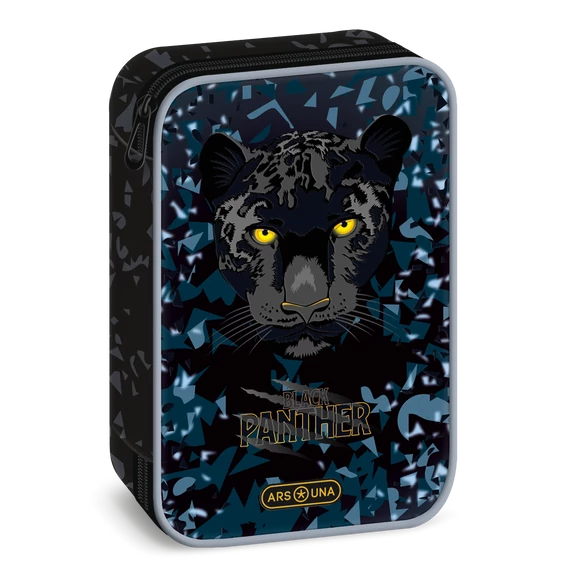 Ars Una Black Panther többszintes tolltartó