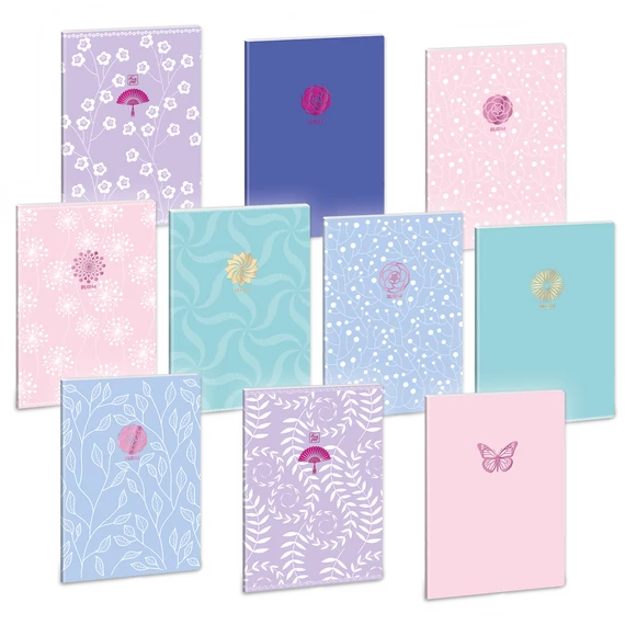 Ars Una Soft touch Spring-mix A/4 extra kapcsos füzet-ponthálós