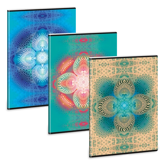 Ars Una Mandala Hope-mix A/4 extra kapcsos füzet-négyzethálós