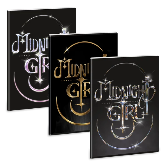 Ars Una Midnight girl A/4 extra kapcsos füzet-négyzethálós