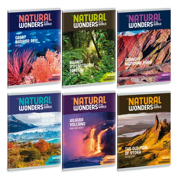 Ars Una Natural Wonders A/5 extra kapcsos füzet-sima