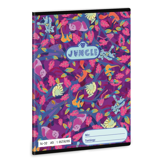 Ars Una Jungle A/5 1. oszt. füzet 14-32