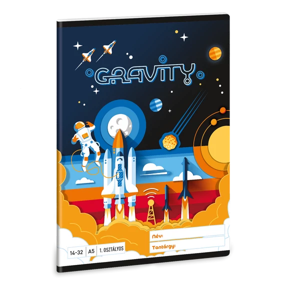Ars Una Gravity A/5 1. oszt. füzet 14-32