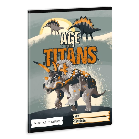 Ars Una Age of the Titans A/5 2. oszt. füzet 16-32