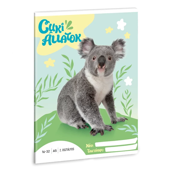 Ars Una Cuki Állatok - Koala A/5 2. osz. füzet 16-32