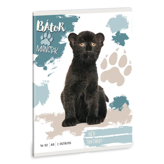 Ars Una Bátor Mancsok - Fekete párduc A/5 2. osz. füzet 16-32