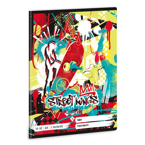 Ars Una Street Kings A/5 3. oszt. füzet 12-32