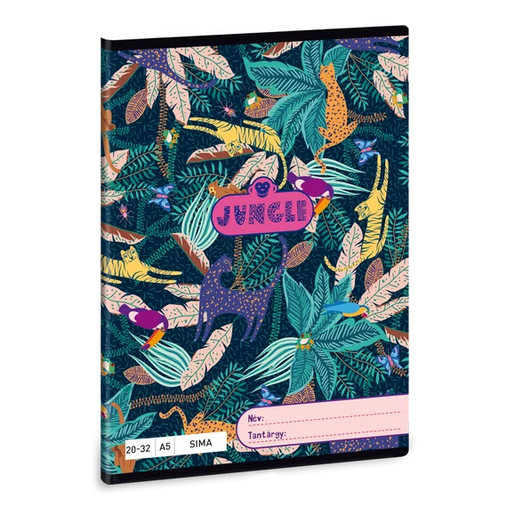 Ars Una Jungle A/5 sima füzet 20-32
