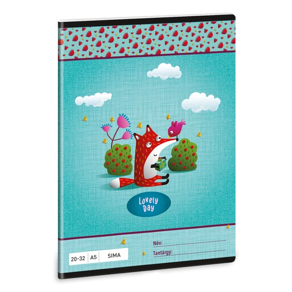 Ars Una Lovely Day A/5 sima füzet 20-32