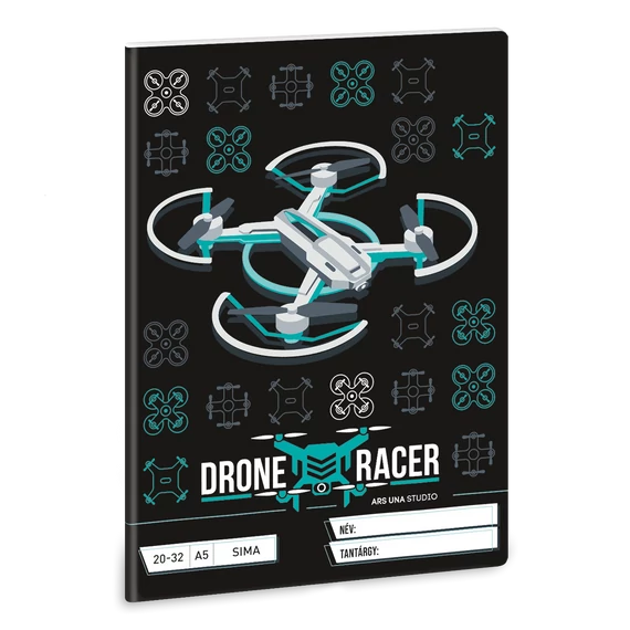 Ars Una Drone Racer A/5 sima füzet 20-32