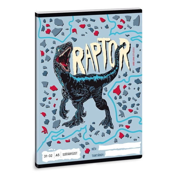 Ars Una Raptor A/5 szótárfüzet 3132