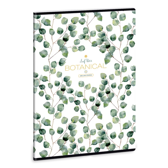 Ars Una Botanic Leaf A/4 extra kapcsos füzet-sima