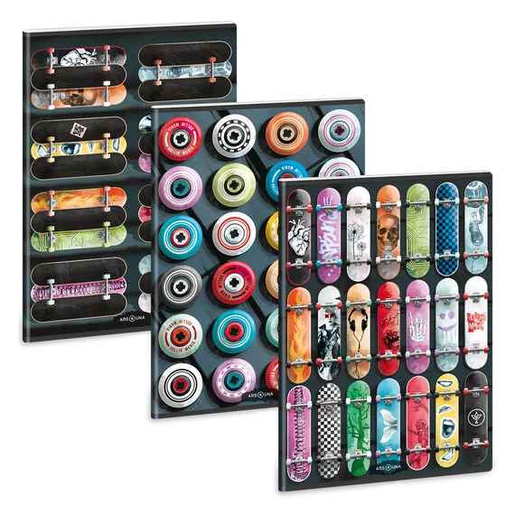 Ars Una Rollin' Mania A/4 extra kapcsos füzet-sima
