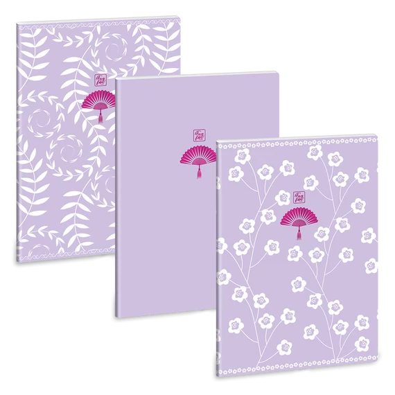 Ars Una Soft Touch Purple Spring A/4 extra kapcsos füzet-sima