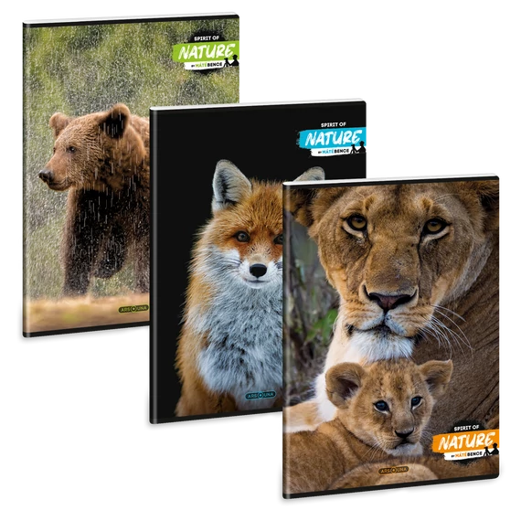 Ars Una Máté Bence Spirit of Nature A/4 extra kapcsos füzet-sima