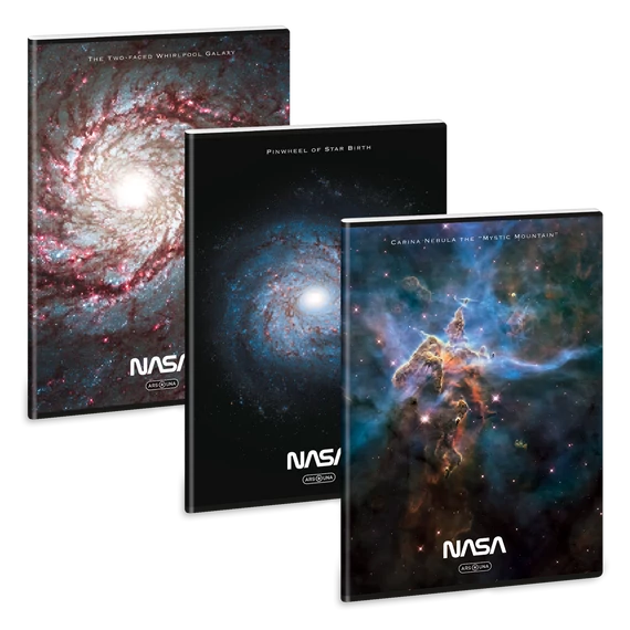 NASA A/4 extra kapcsos füzet-sima