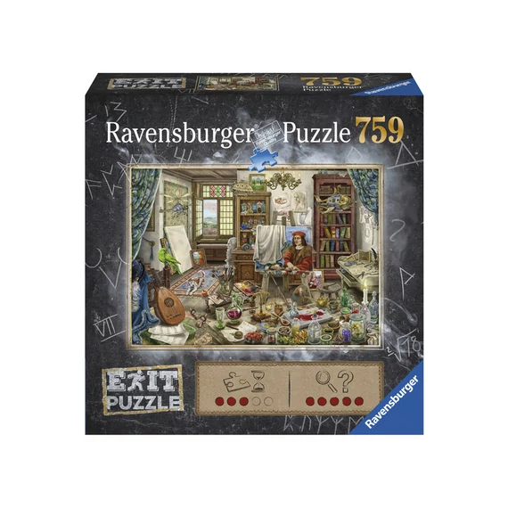 Ravensburger Puzzle Exit 759 db - A művész szobája
