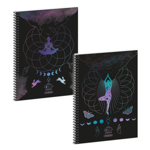 Ars Una Mystic Constellation  A/4 spirálfüzet-négyzethálós
