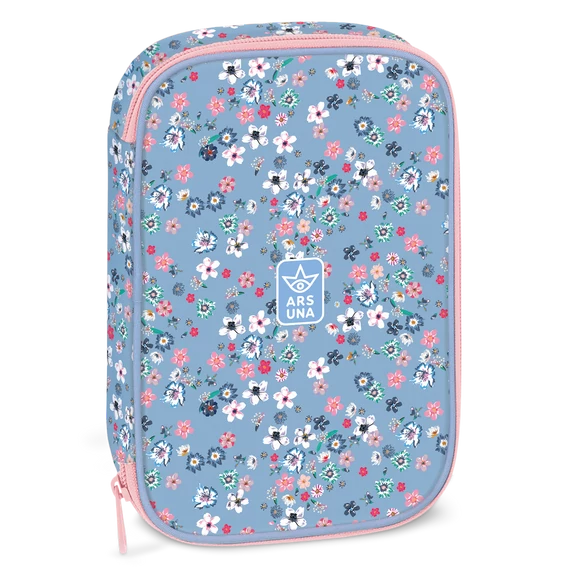 Ars Una Pearl Blossom blue többszintes tolltartó