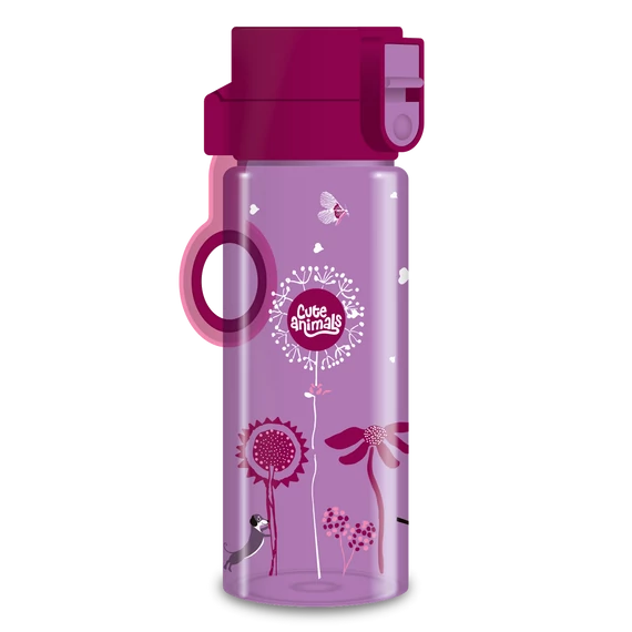 Ars Una Cute Animals-puppy BPA-mentes kulacs-475 ml