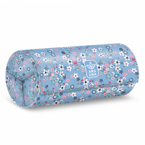 Ars Una Pearl Blossom blue feltekerhető tolltartó