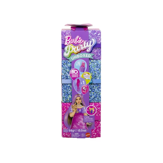 Barbie party reveal glamour meglepetés szett - pink