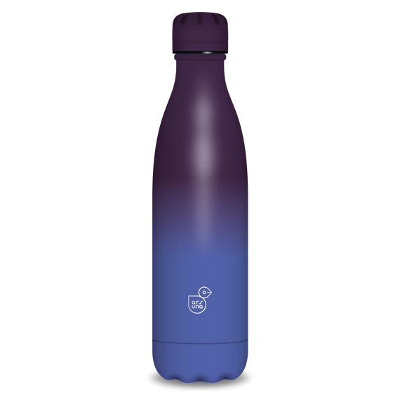 Ars Una duplafalú fémkulacs-500 ml - Blue-purple