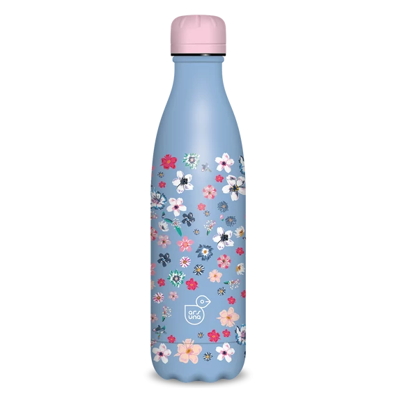 Ars Una duplafalú fémkulacs-500 ml - Pearl Blossom blue