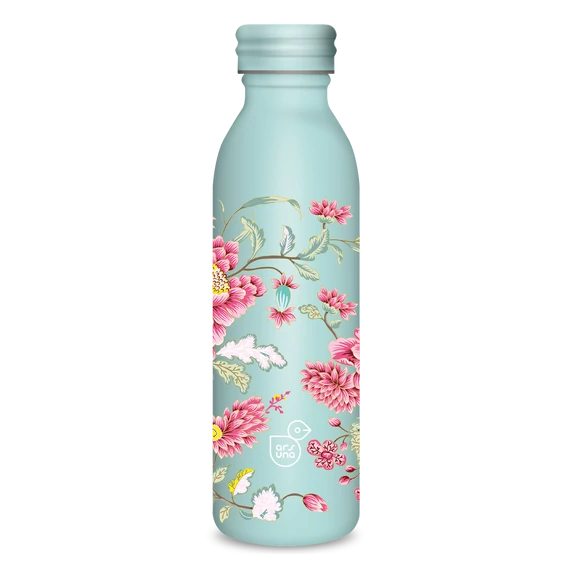 Ars Una duplafalú fémkulacs-600ml - Oriental-turquoise