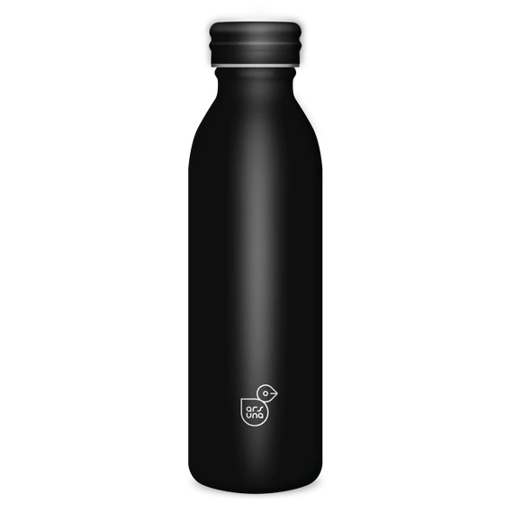 Ars Una duplafalú fémkulacs-600 ml - Noir