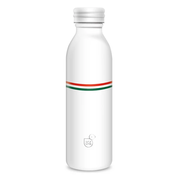 Ars Una duplafalú fémkulacs-600 ml - Flag-white