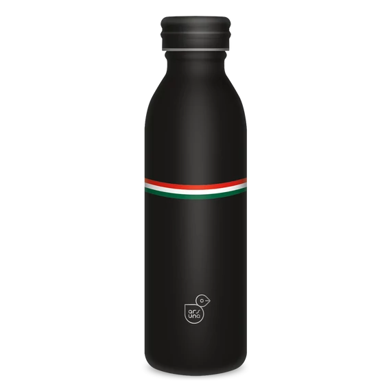 Ars Una duplafalú fémkulacs-600 ml - Flag-black