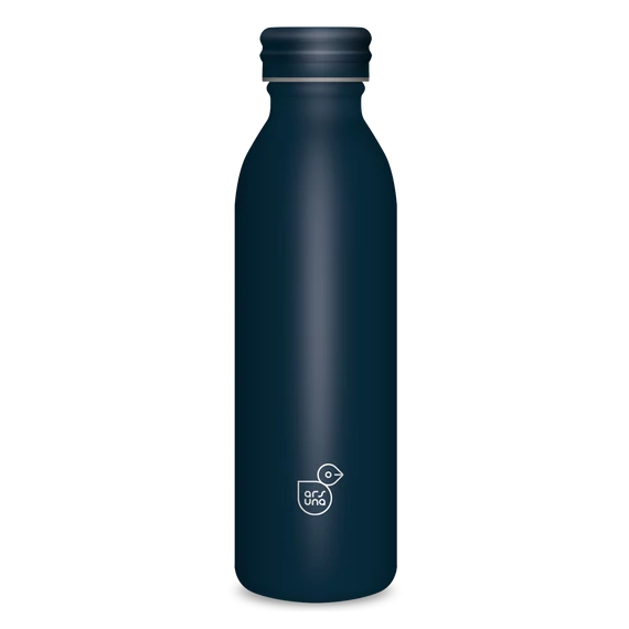 Ars Una duplafalú fémkulacs-600ml - Midnight blue