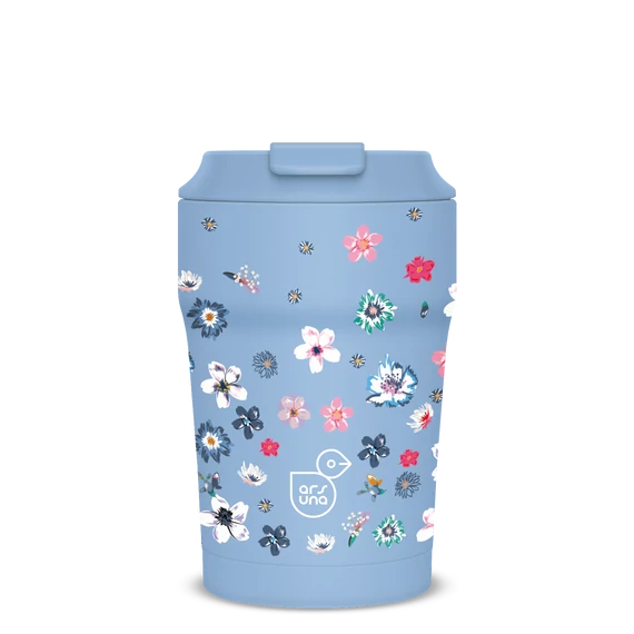 Ars Una thermo bögre-350ml - Pearl Blossom blue