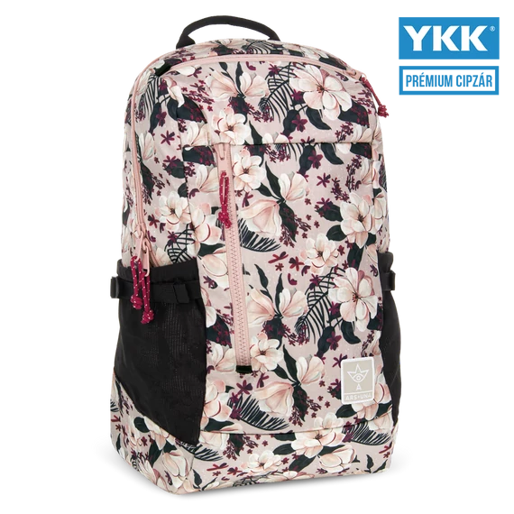 Ars Una Flowery pink hátizsák AU-17