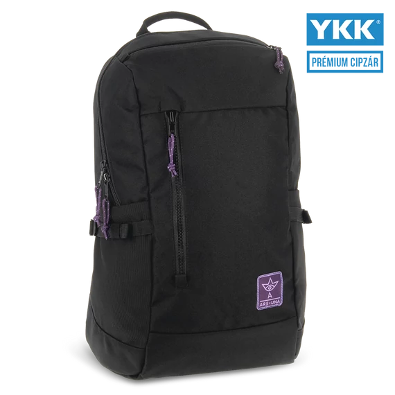 Ars Una Girl's Black-Violet Cordura hátizsák AU-17