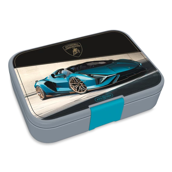 Lamborghini osztott uzsonnás doboz -nagy