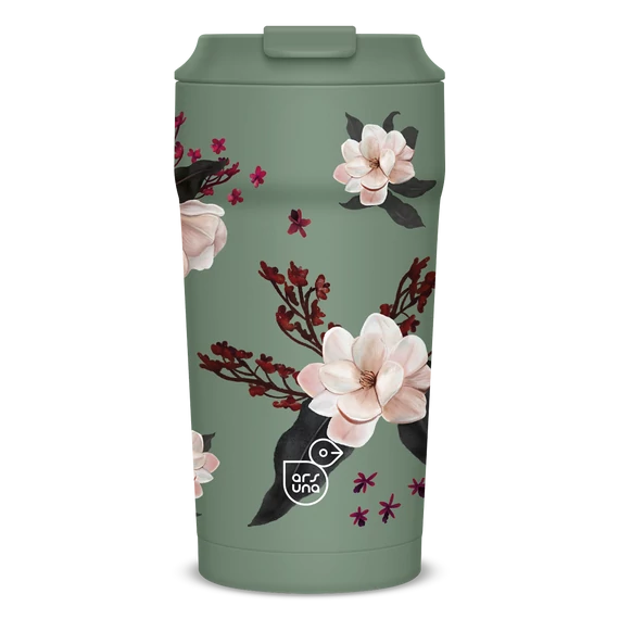 Ars Una thermo bögre-470ml - Flowery green