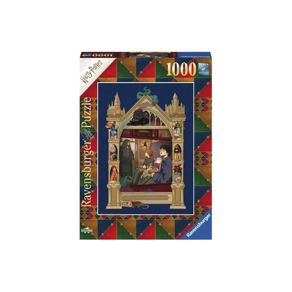 Ravensburger: Puzzle 1000 db - Harry Potter útban a Roxfortba
