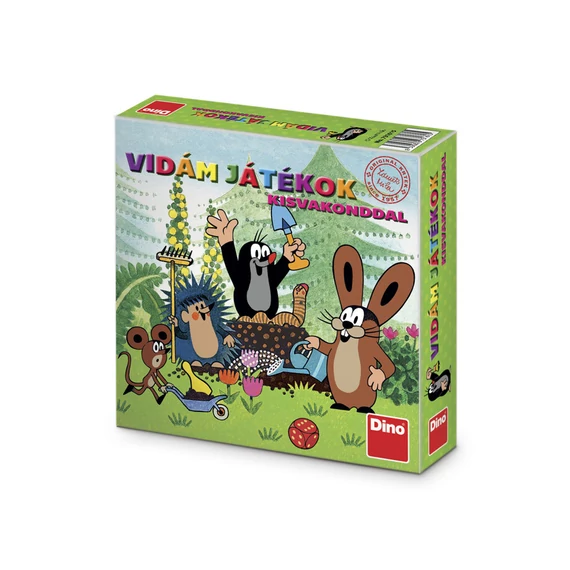 Vidám játékok Kisvakonddal társasjáték