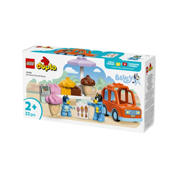 LEGO DUPLO Bluey 10458 Fagyizás Bluey-val