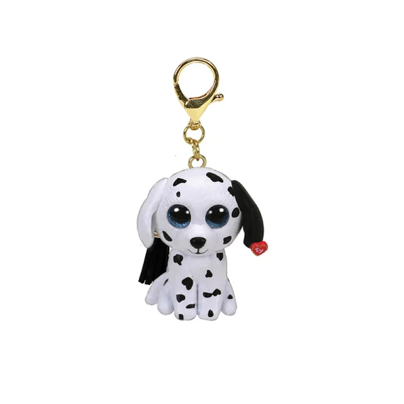 Mini Boos clip műanyag figura FETCH - fehér kutya