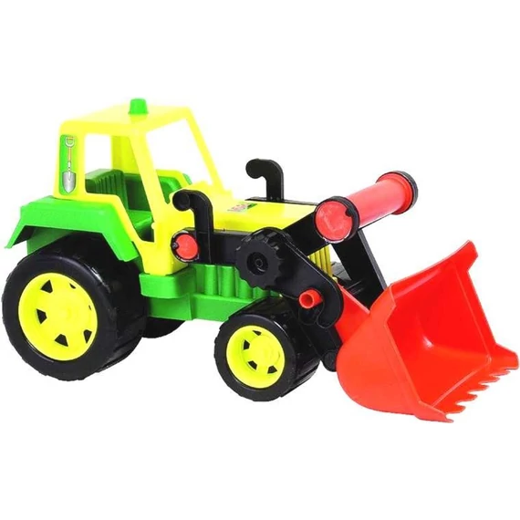 Játék traktor markolóval - többféle