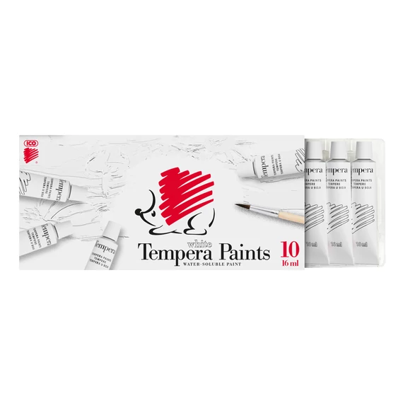 ICO SÜNI Tempera fehér  16 ml/tubus