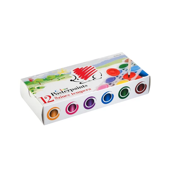 ICO SÜNI Tempera színes 12 tégelyes 25ml/tégely
