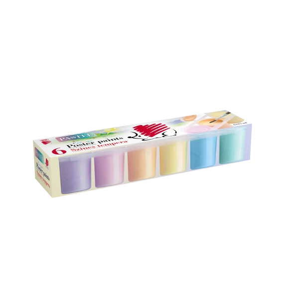 ICO SÜNI Tempera 6 tégelyes pasztell 25ml/tégely
